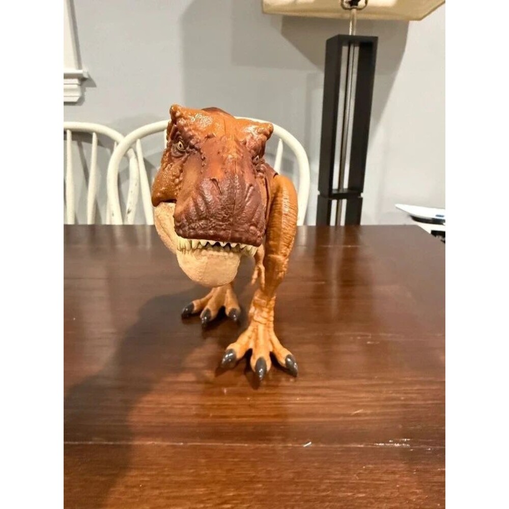 Jurassic World Stomp & Strike T-Rex 2015 Hasbro 20” Dinosaur Electronic Working